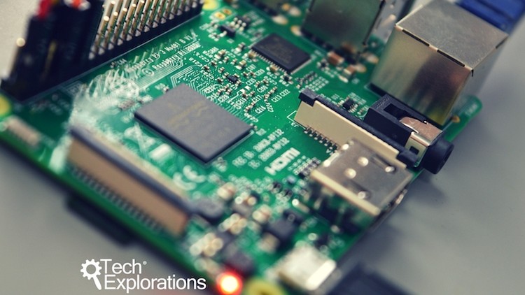 Tech Explorations™ Raspberry Pi Full Stack Raspbian Course