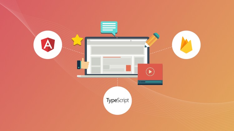 Angular 9 Masterclass with TypeScript, Firebase, & Material Course Site Master and build reactive Single Page Applications(SPA) from scratch using Angular (formerly "Angular 2" or "AngularJS")