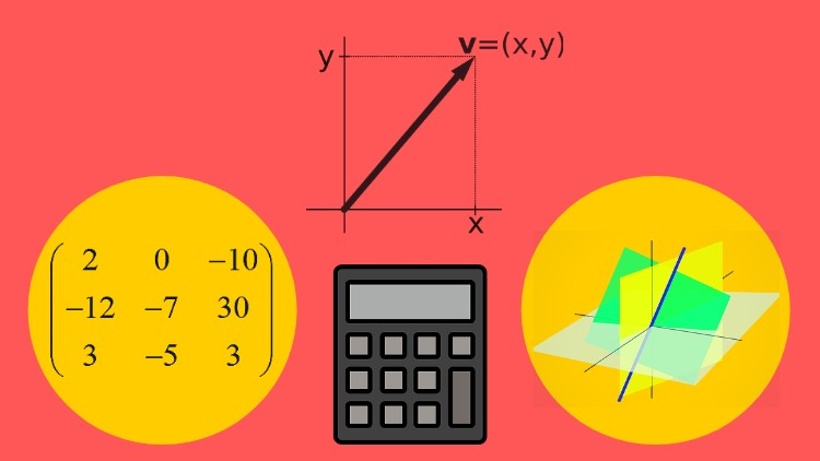 Complete Linear Algebra for Data Science & Machine Learning Course Site Linear Algebra for Data Science, Big Data, Machine Learning, Engineering & Computer Science. Master Linear Algebra