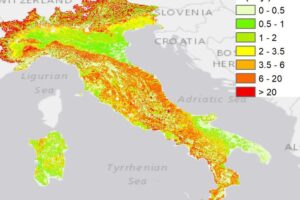 Soil erosion spatial modelling with RUSLE in ArcGIS software