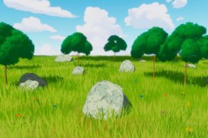 Make Stylized Grass by using Blender and Unity