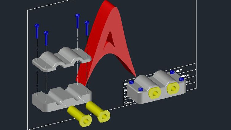 Complete Basic AutoCAD 2D & 3D Course