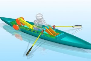 Create a Rowboat Mechanism Using Siemens Solid Edge - Free Udemy Courses