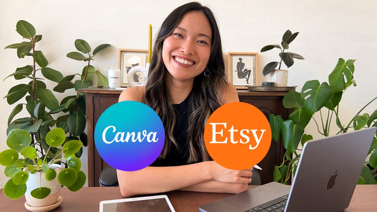 Etsy Template Shop: Make Passive Income with Canva Templates